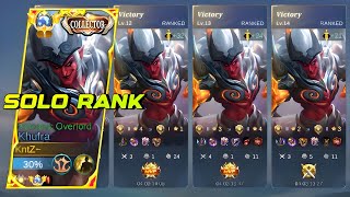 NEW PERFECT ROTATION FOR KHUFRA IN SOLO RANK ( EZ WIN STREAK ) TOP GLOBAL KHUFRA BEST BUILD 2024