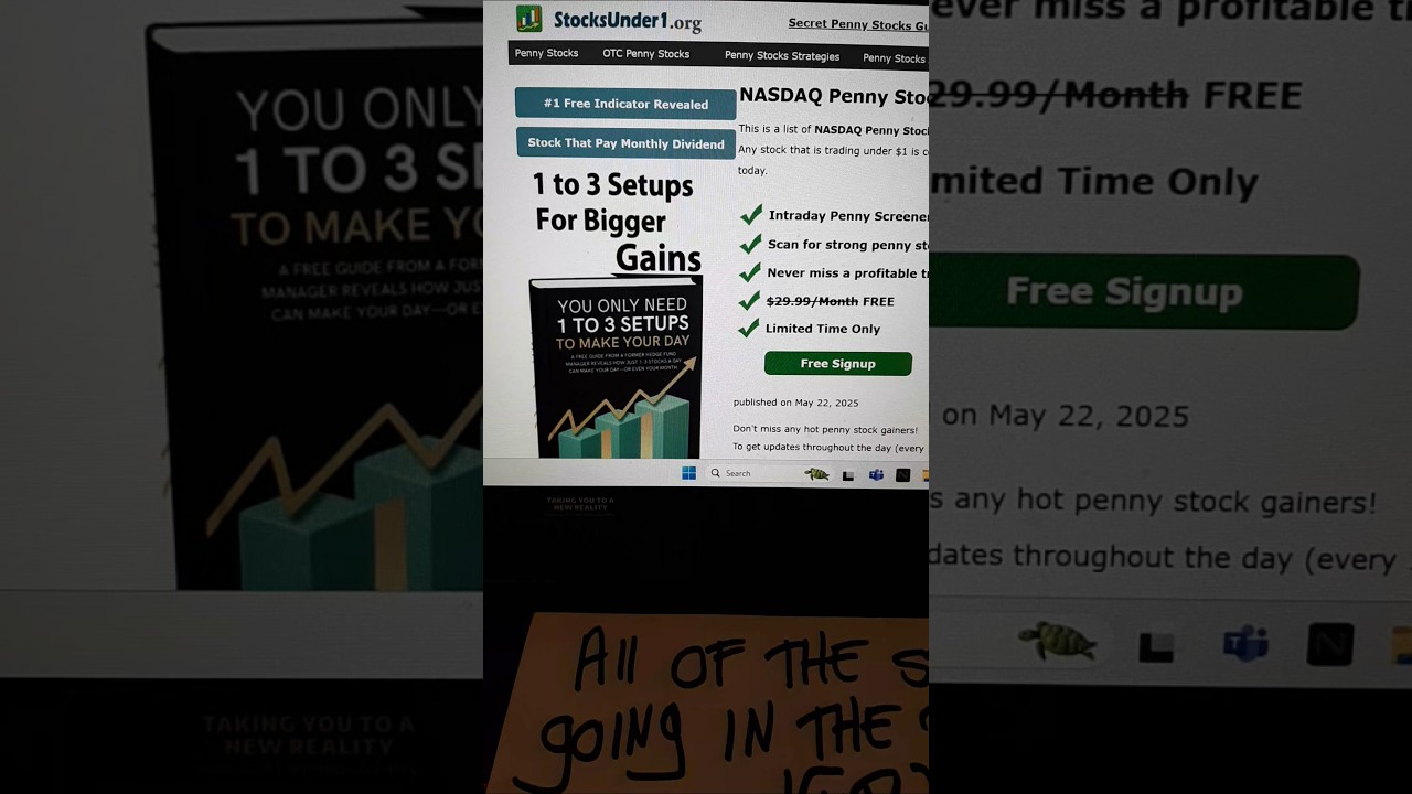 Nasdaq Penny Stock Alert: Your Next Big Move Awaits 🚀💰