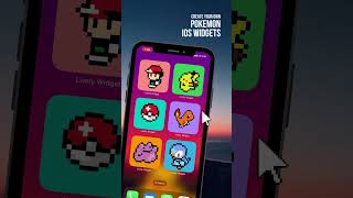 Pokemon iPhone Moving Widgets! Custom Home Screen & Lock Screen - iOS17 Animated Pixel Art screenshot 3