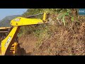 Hilly New Road-Part 5-Backhoe Loader-Hilly Road Construction