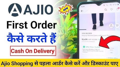 Ajio app se shopping kaise kare 🤔 / how to order on ajio app🛒🛒 / online shopping 🛍️🛍️