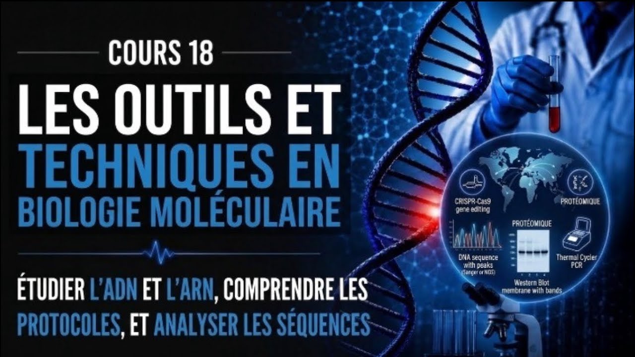LES OUTILS ET LES TECHNIQUES EN BIOLOGIE MOLÉCULAIRE