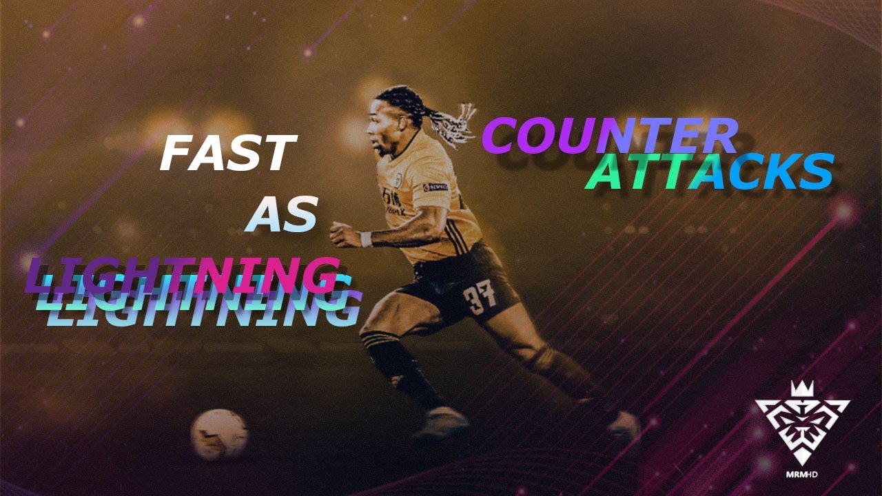 Fast As lightning counter attacks in football