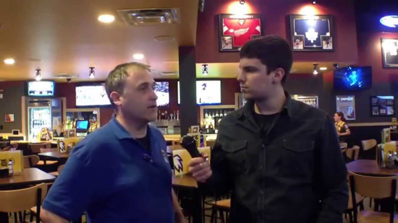 Buffalo Wild Wings windsor 1 year anniversary interview with Jason Harding YouTube