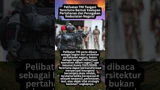 Download Lagu Pelibatan TNI Tangani Terorisme Bentuk Kesiapan Pertahanan dan Penegakan Kedaulatan Negara! MP3