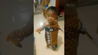 Ya Ampun Dek Nanan Kog A Pakai Handuk