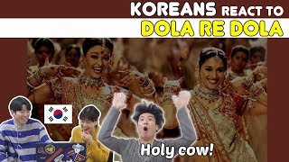 Koreans React To Dola Re Dola (Devdas) Ι Aishwarya Rai & Madhuri Dixit