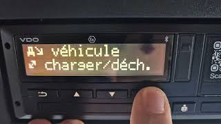 Encoder Chargement Avec Tachygraphe Vdo Dtco 4.1A