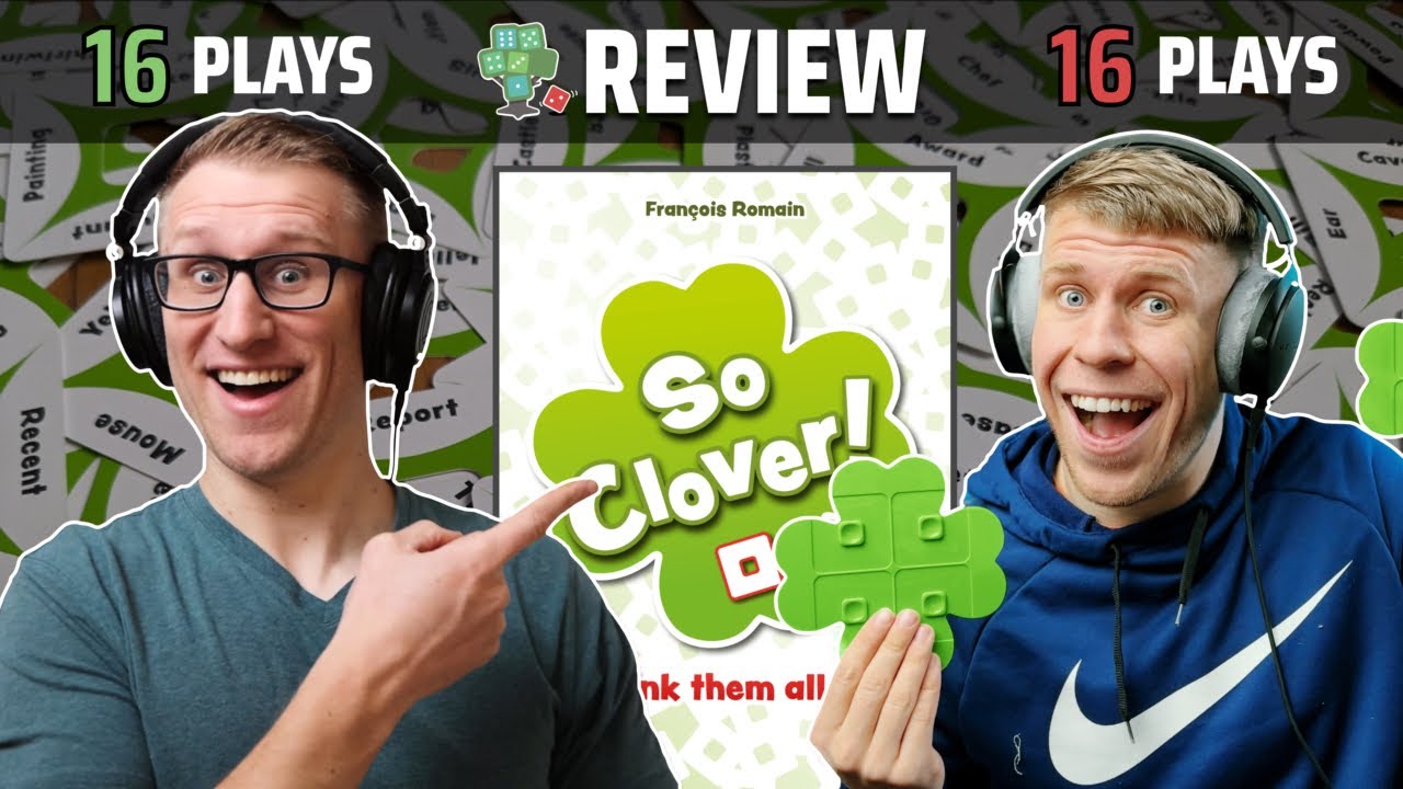 So Clover! Review  Cooperative Word Association Puzzling 