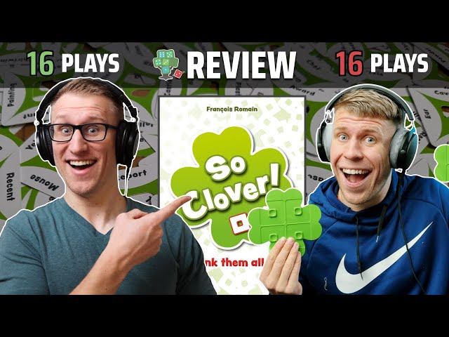  So Clover! Cooperative Word Association Board Game for Ages  10+, 3-6 Players, 30 Min Playtime by Repos Production : Toys & Games