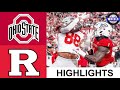 #1 Ohio State Buckeyes vs Rutgers Scarlet Knights | Full Game Highlights | 2023 College Football