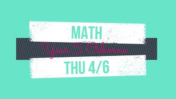 Math - Drawing Lines and Angles (Thursday, 4 June)