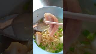 Famous Fish Ball Noodles Vendor In Bangkok/LIMLAONGOW/ Street Food Must You Try In Thailand/??