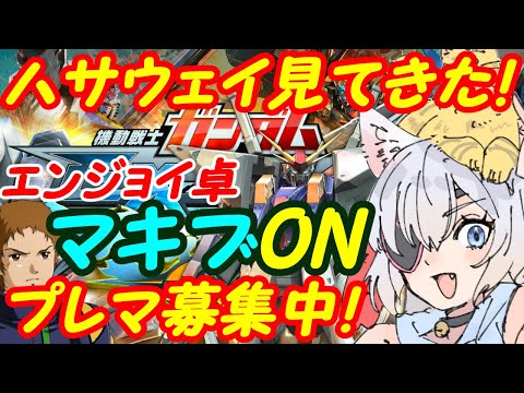 【プレマ募集中】ガンダム好きのEXVSマキオン参加型285閃光のハサウェイ公開SP【VTuber】