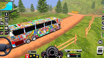 Extreme Bus Simulator 2026 - Indian Offroad Bus Driving 3D - Bus Game Andriod Gameplay Part 1 