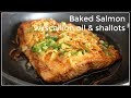 Salmon wscallion oil  fried shallots  house of x tia