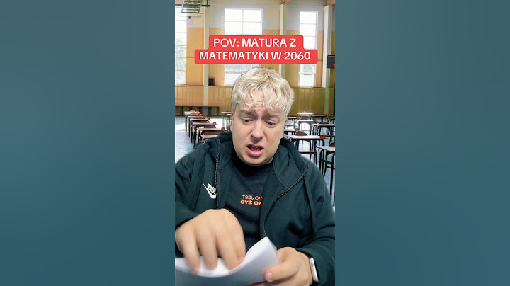 MATURA Z MATEMATYKI w 2060...