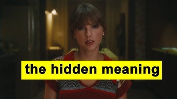 Anti-Hero ❰MEANINGS Explained❱ Taylor Swift (Official Music Video) #antihero #taylorswift