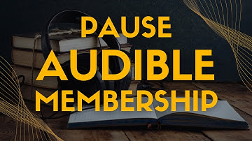 Hoe pauzeer je je Audible-lidmaatschap?
