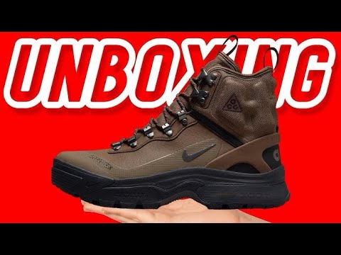 Кроссовки Nike ACG Zoom Gaiadome Gore-Tex Brown обзор