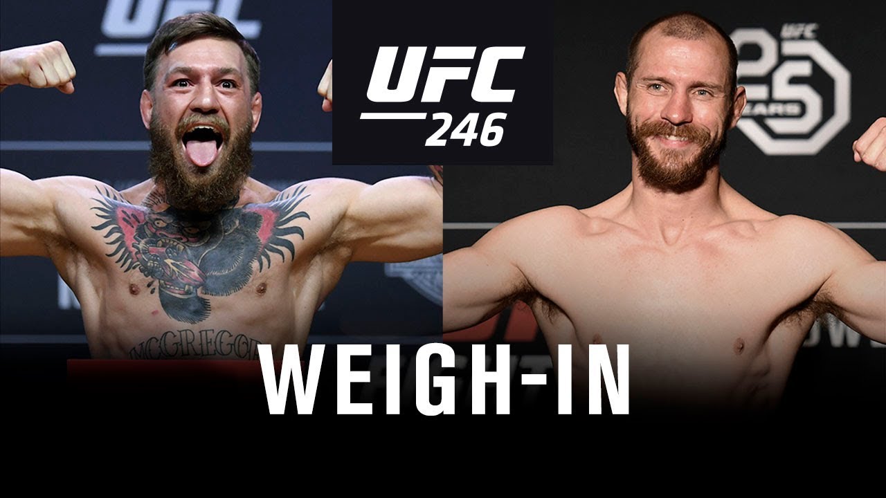 Conor McGregor vs Donald Cerrone Free links to watch UFC 246 spread online amid piracy epidemic The Independent The Independent