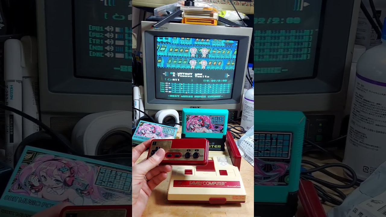 New Famicom Game! 8-Bit Music Power Encore #famicom - YouTube