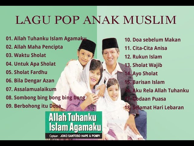 Lagu Keluarga Islami paling HITS || Allah Tuhanku Islam Agamaku class=