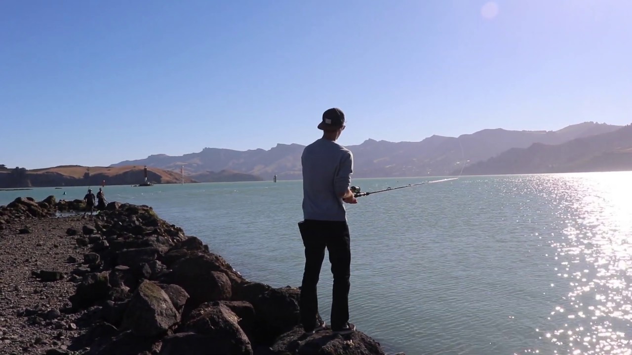 Fishing in Christchurch/New Zealand Part 1 YouTube