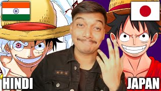 One Piece Hindi Dub vs Japanese🔥@BBFisLive (One Piece in Hindi)