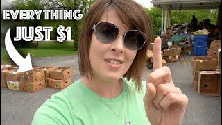 DOLLAR SALE. Everything JUST $1 | Shop with Me | Reselling