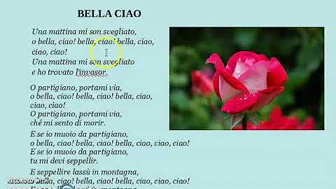 Chi la canta Bella ciao?