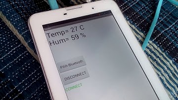 Membuat Monitoring Suhu dan kelembaban via android arduino