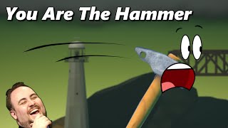 Getting Over It But I AM THE HAMMER - MODDED Getting Over It With Bennett Foddy