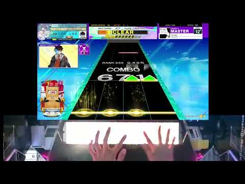【CHUNITHM】(MASTER 12+）ECHO ALL JUSTICE外部出力手元（11-0-0）