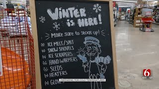 People Flock To Hardware Stores To Prepare For Freezing Temps