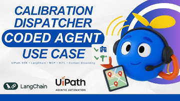 Calibration Dispatcher Agent — UiPath SDK + LangChain + MCP | AI Routing & HITL Use Case
