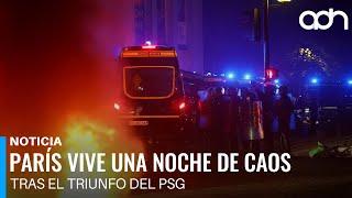 Over 130 arrested after violent riots in Paris following PSG victory