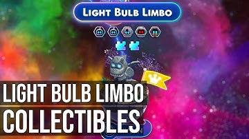 Astro Bot - Light Bulb Limbo Collectibles - All Bots and Puzzle Pieces