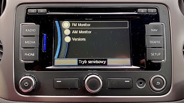 VW RNS-315 service mode hidden menu