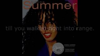 Donna Summer - Love Is in Control (Finger on the Trigger) LYRICS SHM &quot;Donna Summer&quot;