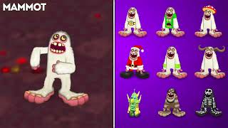 All Monsters Costumes in game My Singing Monsters