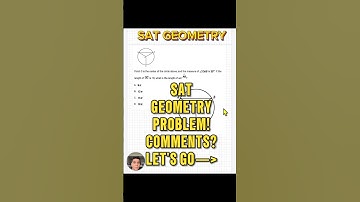 Solve this SAT math geometry problem #satmath #sattips #satprep #satmathpractice #geometry