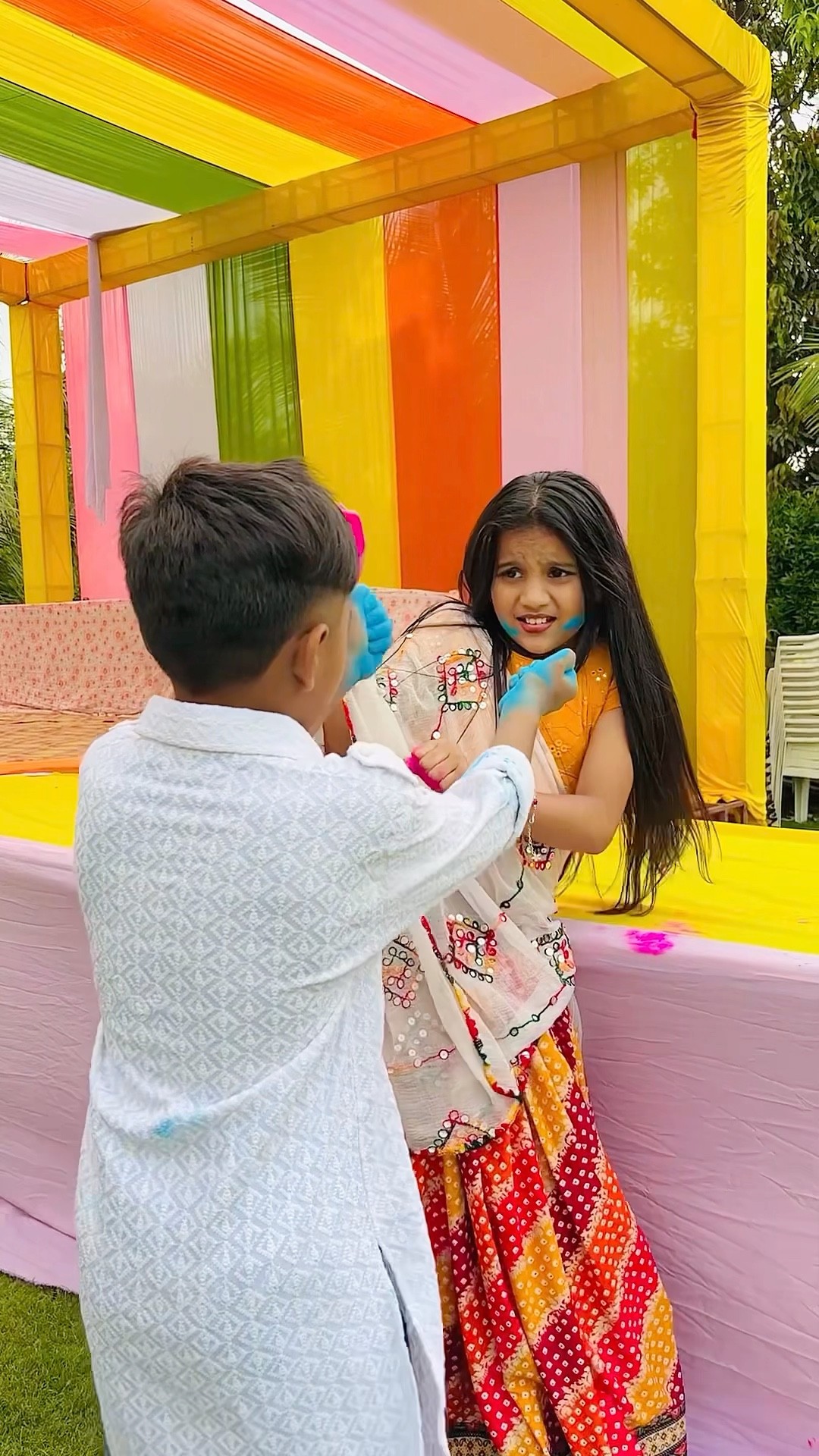 Happy Holi my all￼ friend￼❤️#trending #shorts #viralvideo #youtubeshorts #ytshorts #nandini091013