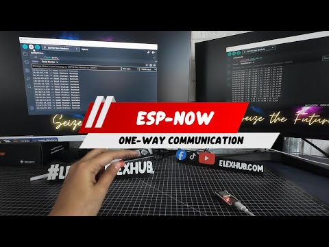 ESP32 to ESP32 Connection ONE WAY - WITHOUT WIFI by ELEXHUB