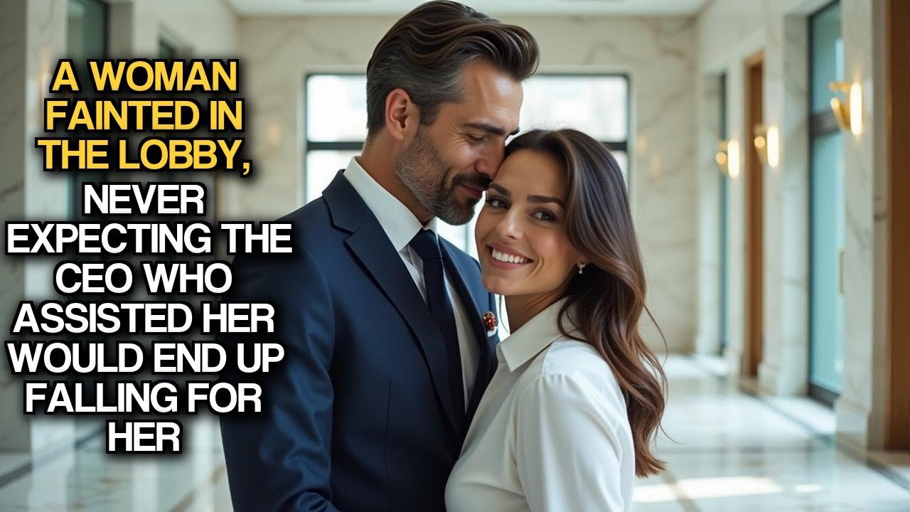 Женщина упала в обморок в вестибюле, не ожидая, что генеральный директор, который ей помогал, влю...