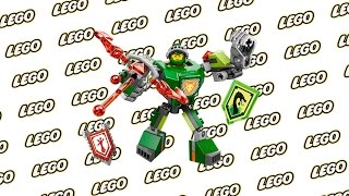 Сборка героя Lego Nexo Knights Aaron