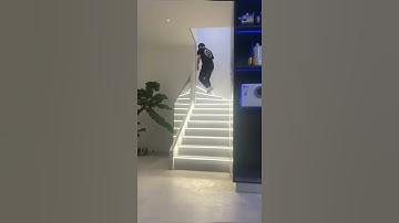 Smart Home LED Stair Lighting with PIR Motion Sensor
