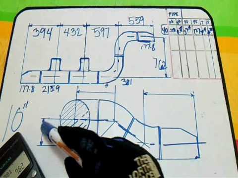 Socket Weld Fitting Take Off Chart