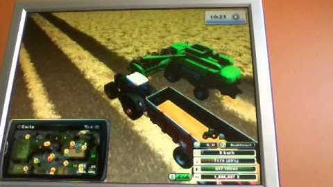 Moisson avec un fendt vario
