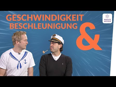 Video: Was Ist Der Unterschied Zwischen Geschwindigkeit Und Beschleunigung?